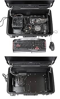 PCポータブル Amazon.co.jp: Case Club ポータブルPCゲームシャーシ 24インチ